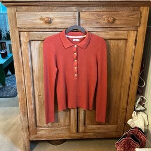 Faherty Mikki Polo Sweater